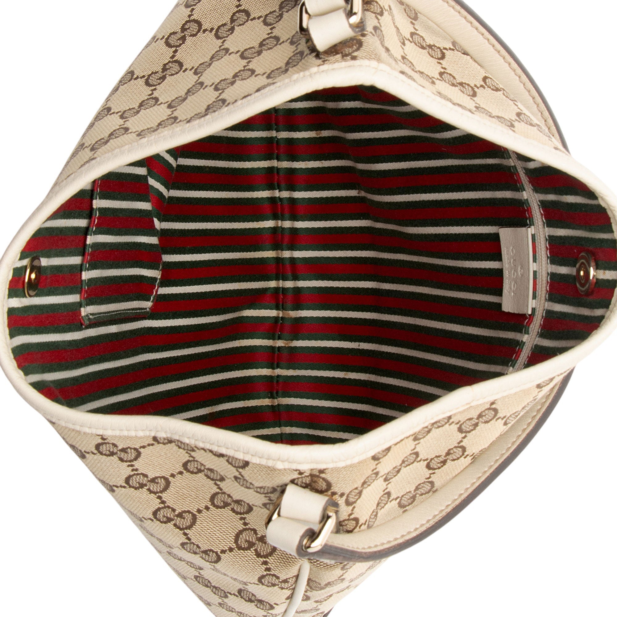 Gucci GG Canvas Britt Medium Hobo (SHF-puVAWm)