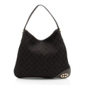 Gucci GG Canvas Britt Medium Hobo (SHF-9NPGMO)