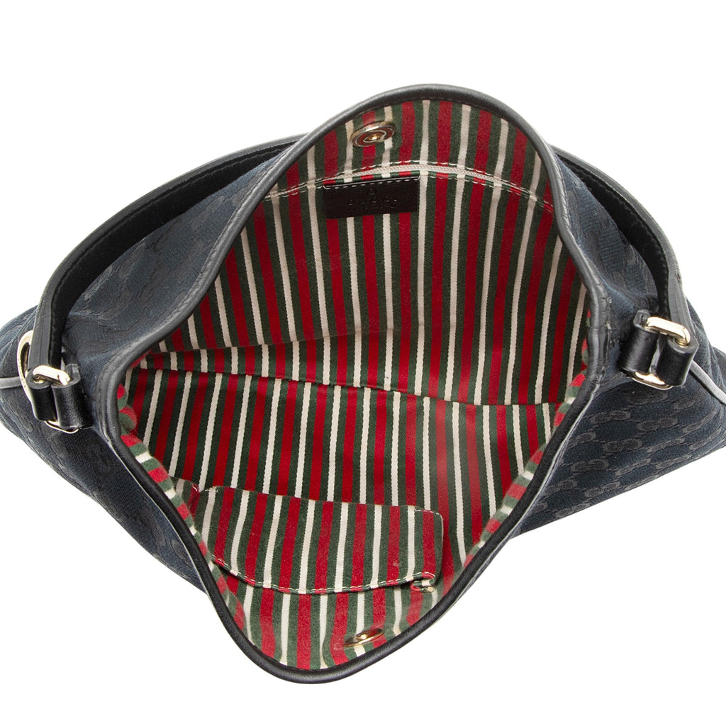 Gucci GG Canvas Britt Medium Hobo