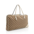 Gucci GG Canvas Britt Satchel (SHF-19241)