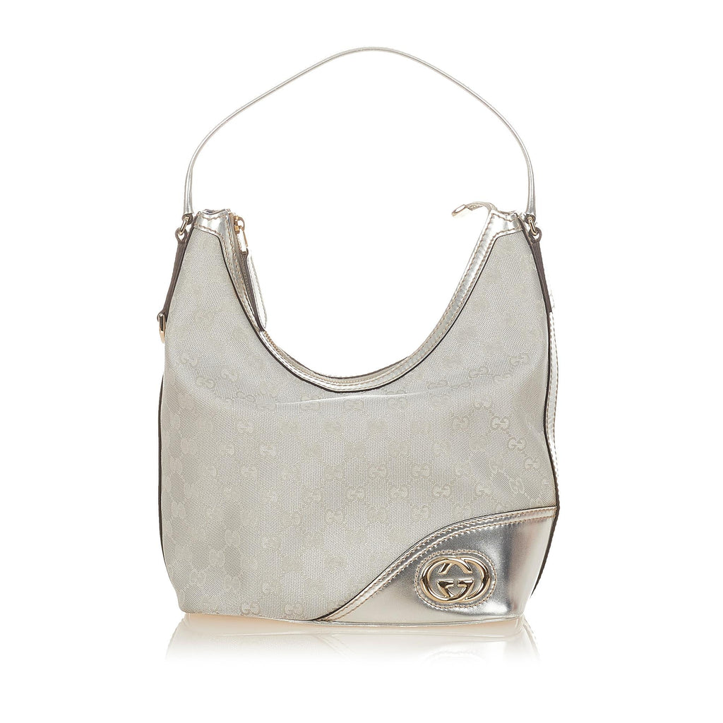 Gucci GG Canvas Britt Shoulder Bag (SHG-25901)