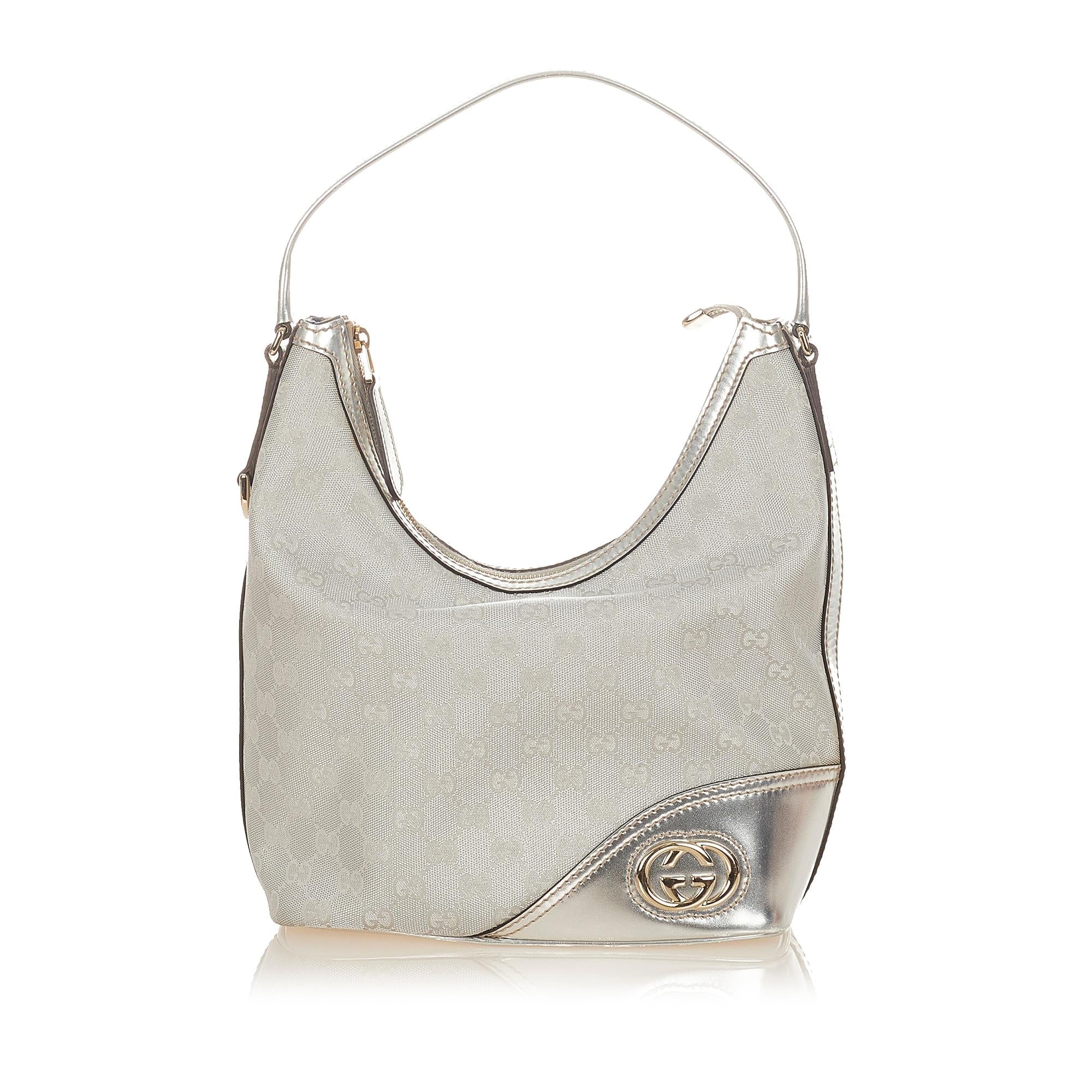 Gucci GG Canvas Britt Shoulder Bag (SHG-25901)