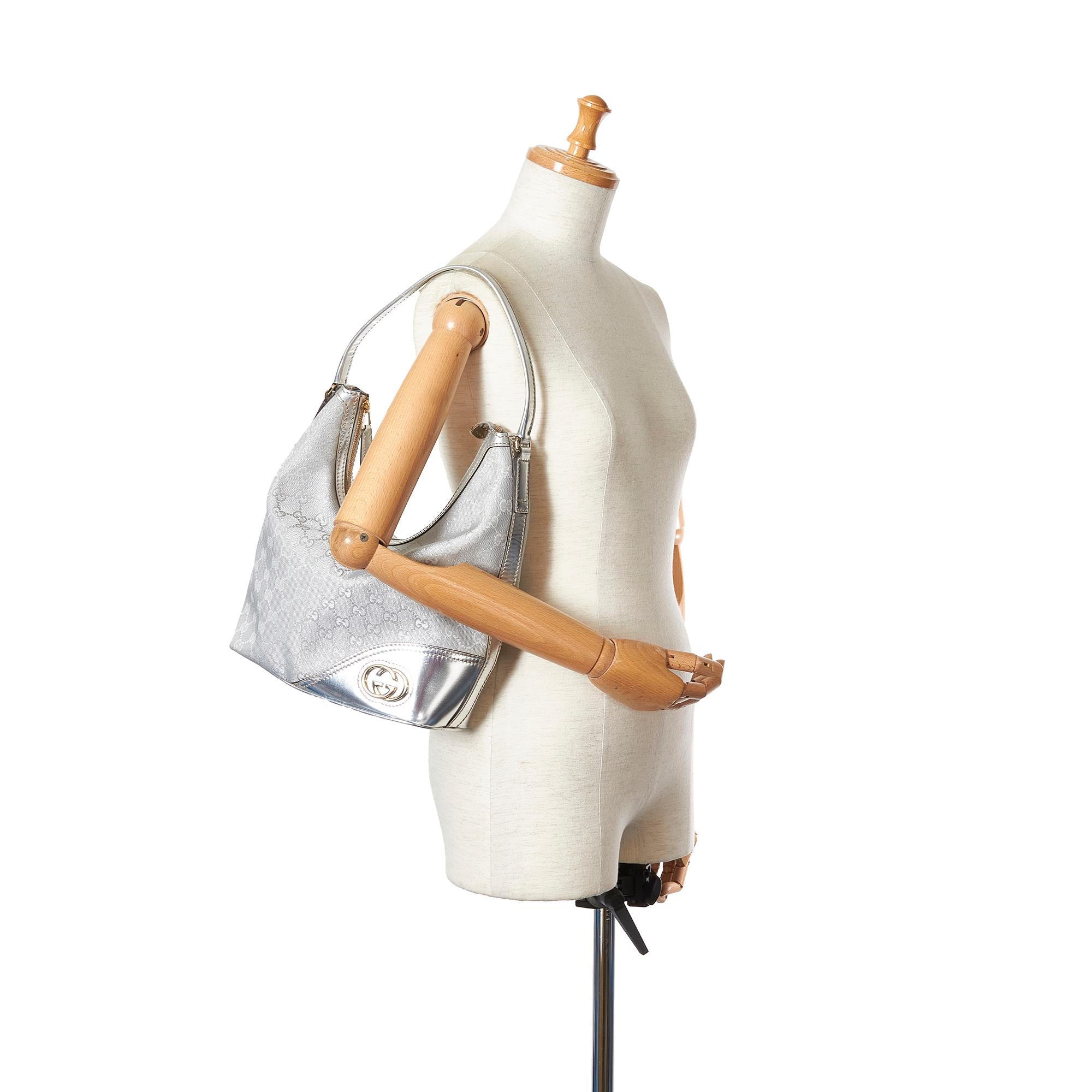 Gucci GG Canvas Britt Shoulder Bag (SHG-25901)