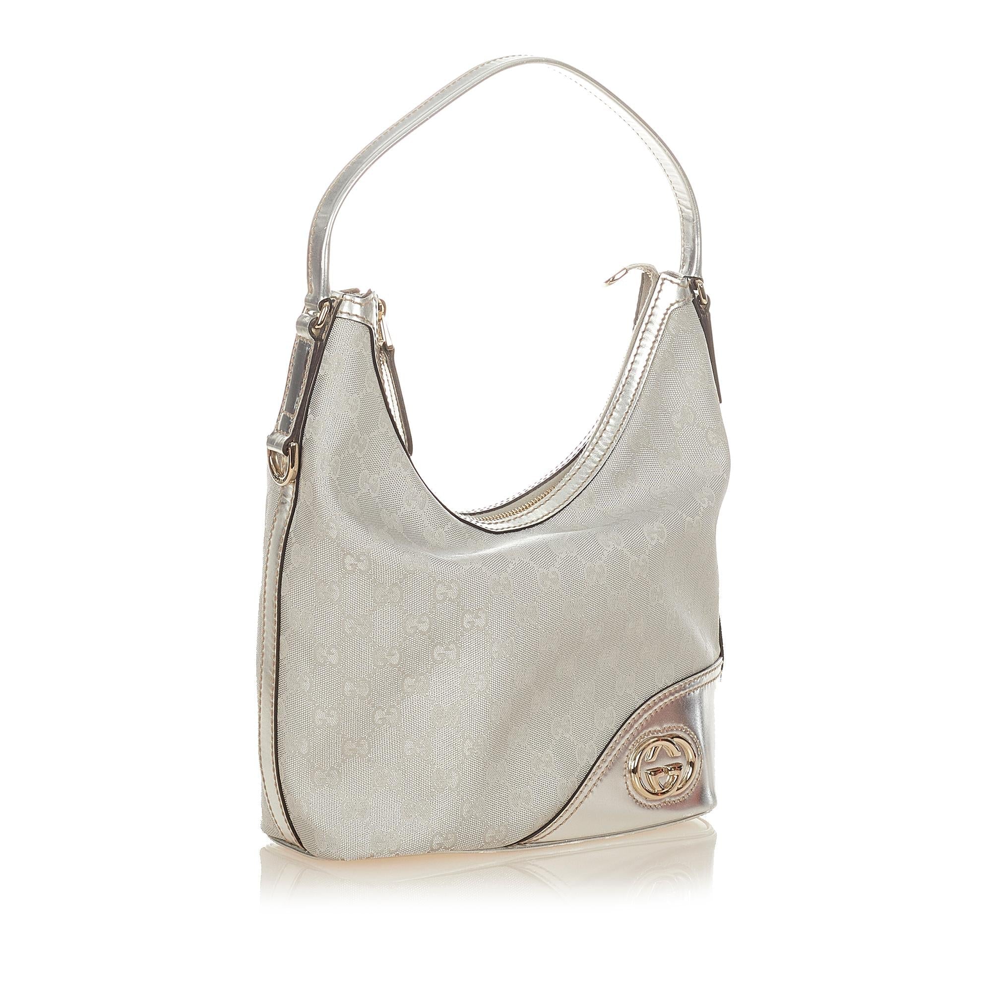 Gucci GG Canvas Britt Shoulder Bag (SHG-25901)