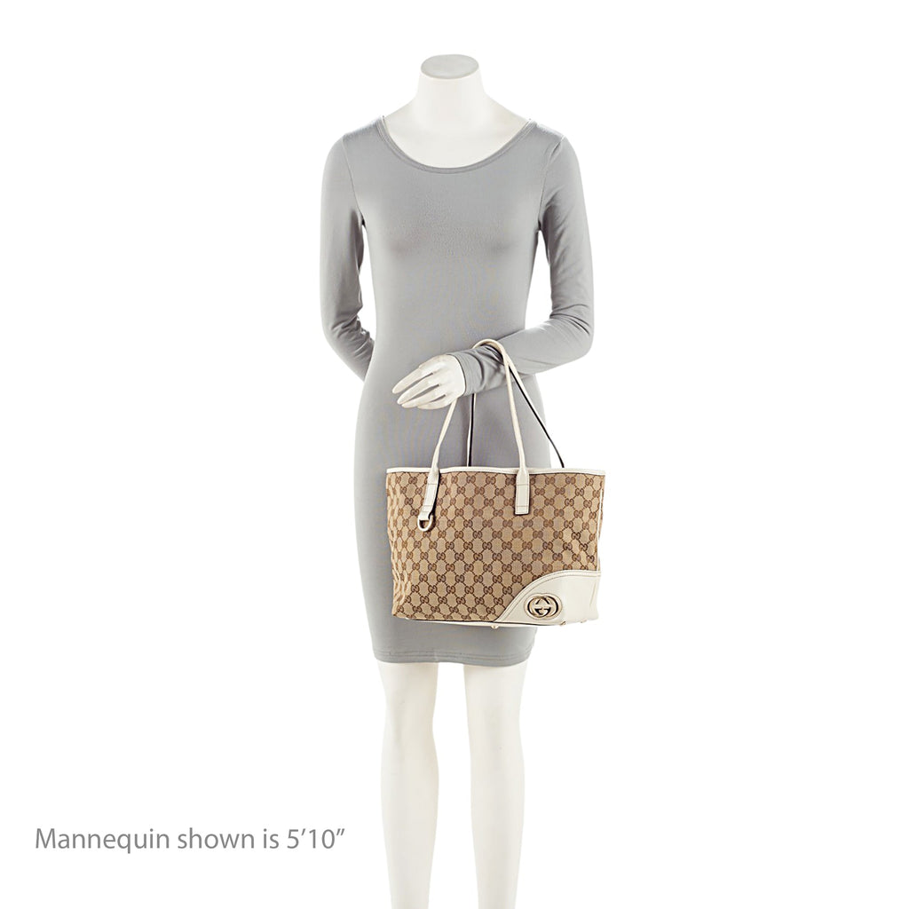 Gucci GG Canvas Britt Small Tote