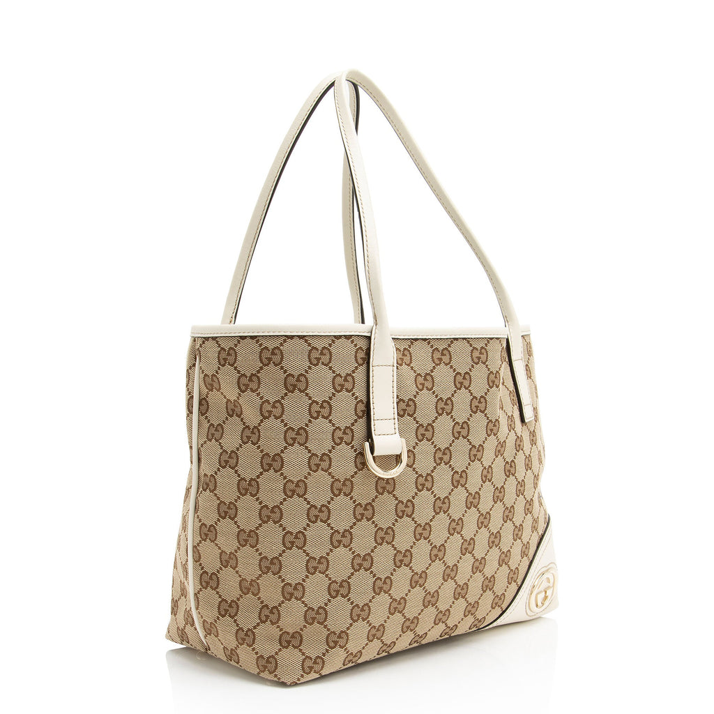 Gucci GG Canvas Britt Small Tote