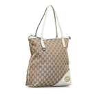 Gucci GG Canvas Britt Tote Bag (SHG-axmj8C)