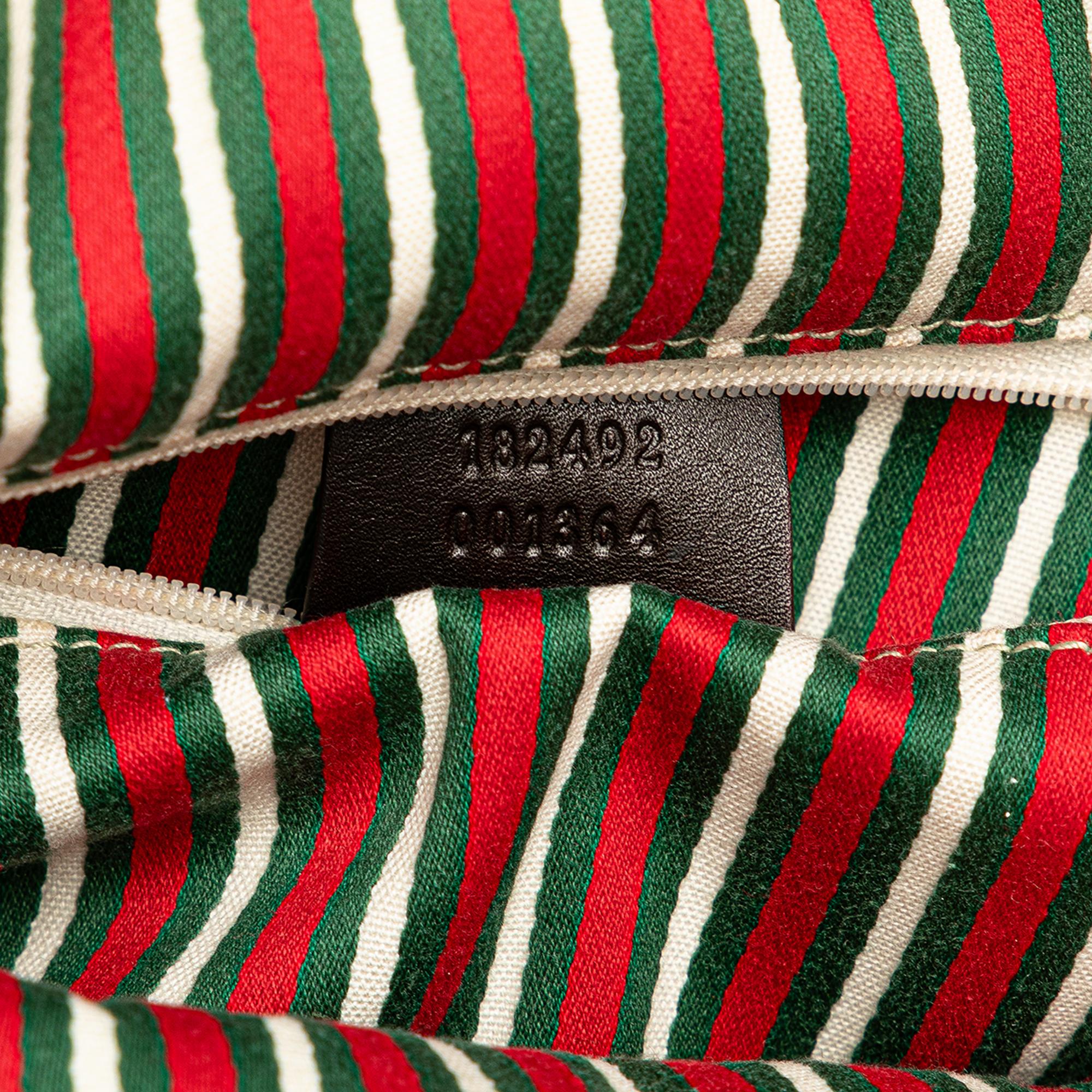 Gucci GG Canvas Britt Tote Bag (SHG-Iug8NH)