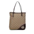 Gucci GG Canvas Britt Tote Bag (SHG-Iug8NH)