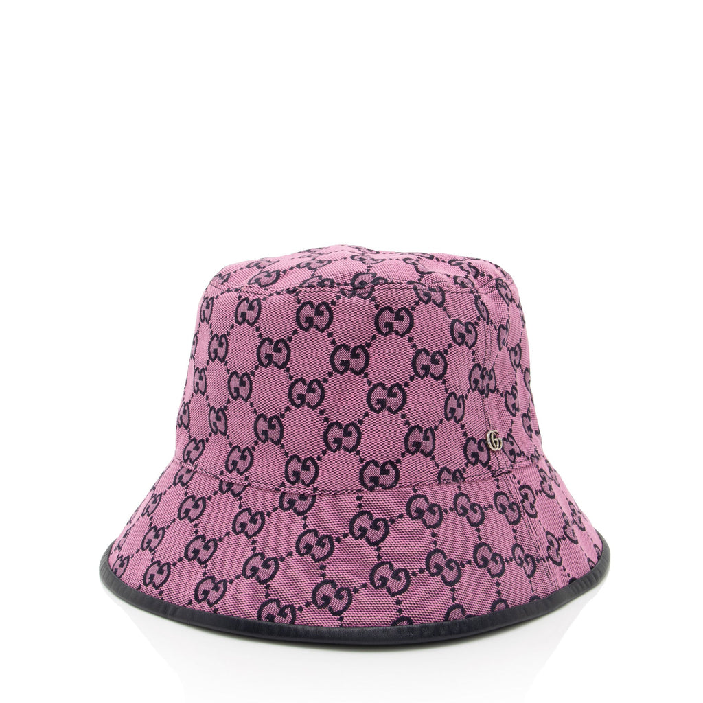 Gucci GG Canvas Bucket Hat - Size S (SHF-OPFoCx)