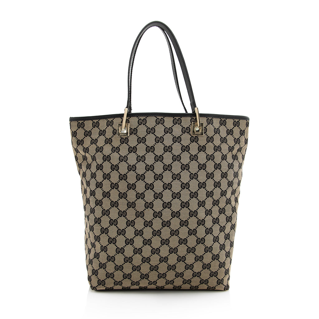 Gucci GG Canvas Bucket Medium Tote (SHF-22729)