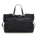 Gucci GG Canvas Buckle Tote (SHG-36168)