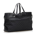 Gucci GG Canvas Buckle Tote (SHG-36168)