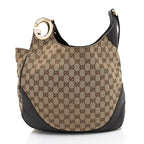 Gucci GG Canvas Charlotte Medium Shoulder Bag (SHF-2fr7e3)