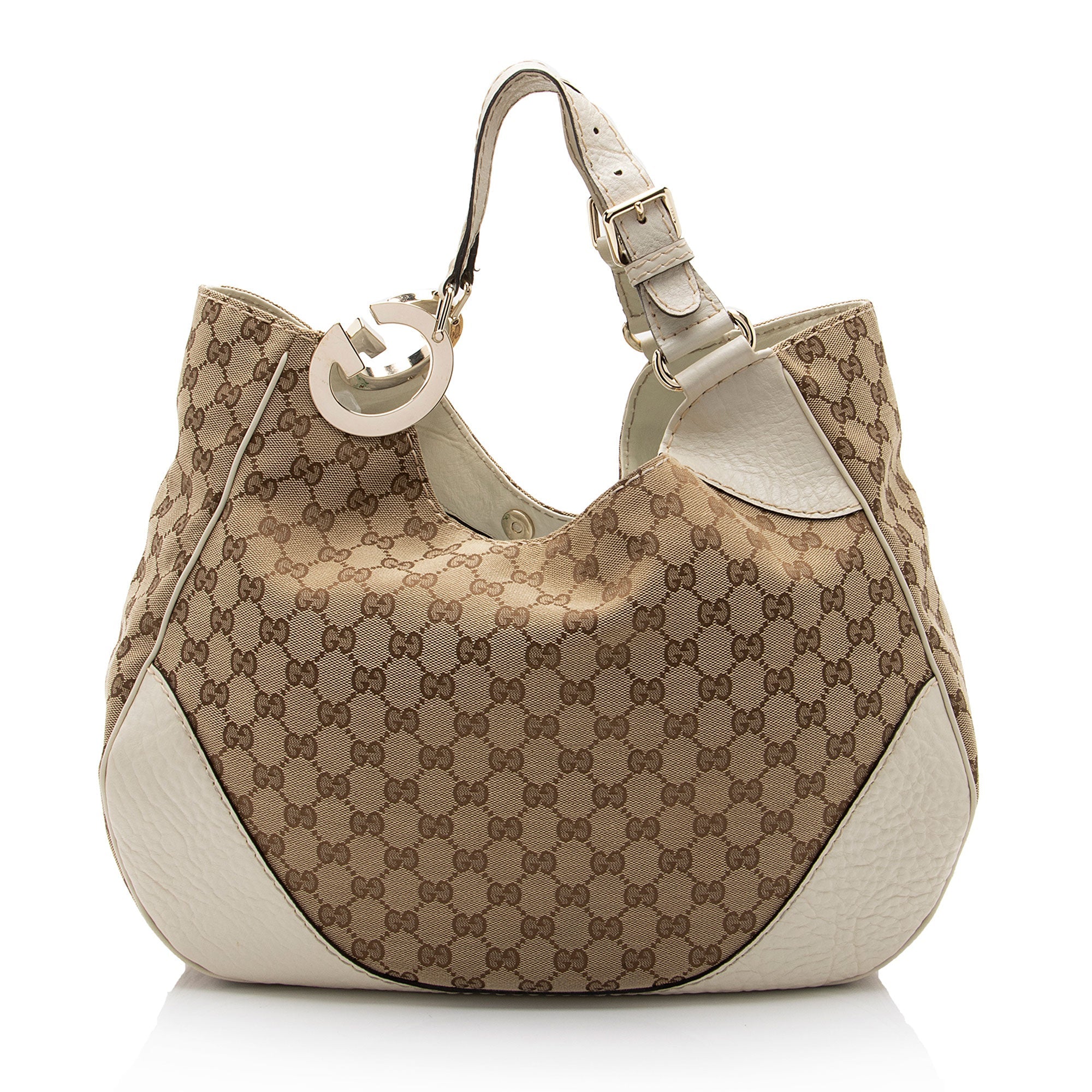 Gucci GG Canvas Charlotte Shoulder Bag (SHF-ouzd2v)