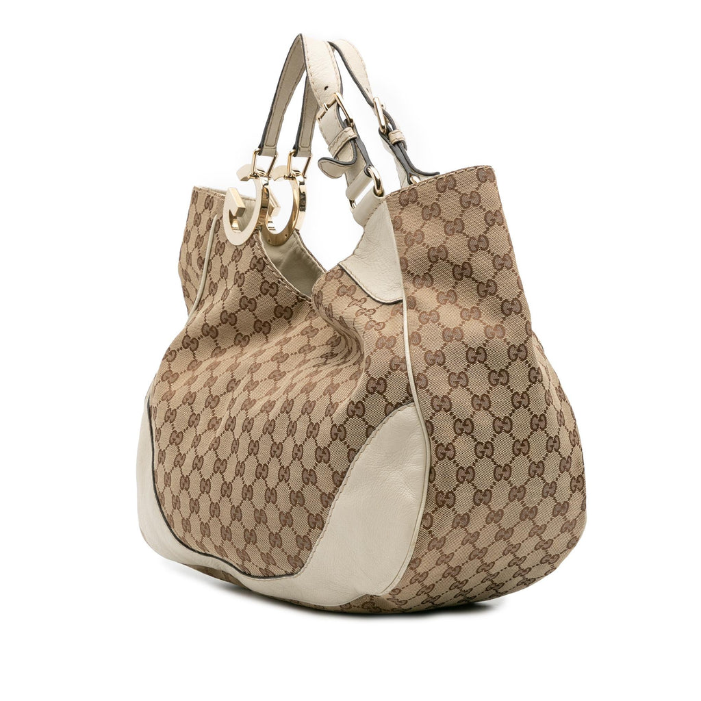 Gucci GG Canvas Charlotte Tote