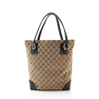 Gucci GG Canvas Charm Medium N/S Tote