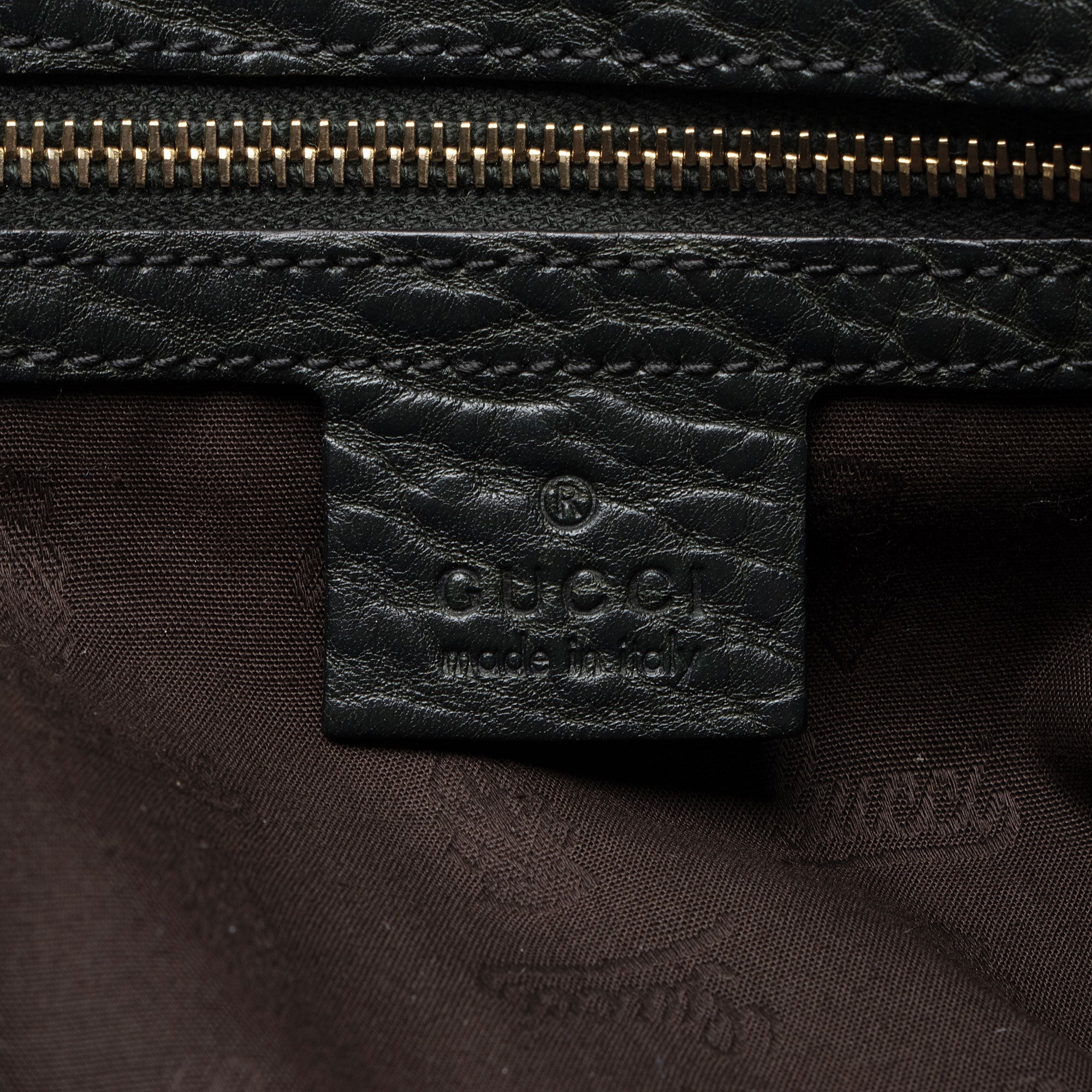 Gucci GG Canvas Charm Medium N/S Tote