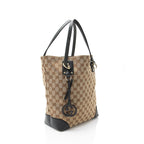 Gucci GG Canvas Charm Medium N/S Tote
