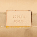 Gucci GG Canvas Charm Pochette Flap Bag (SHF-23494)