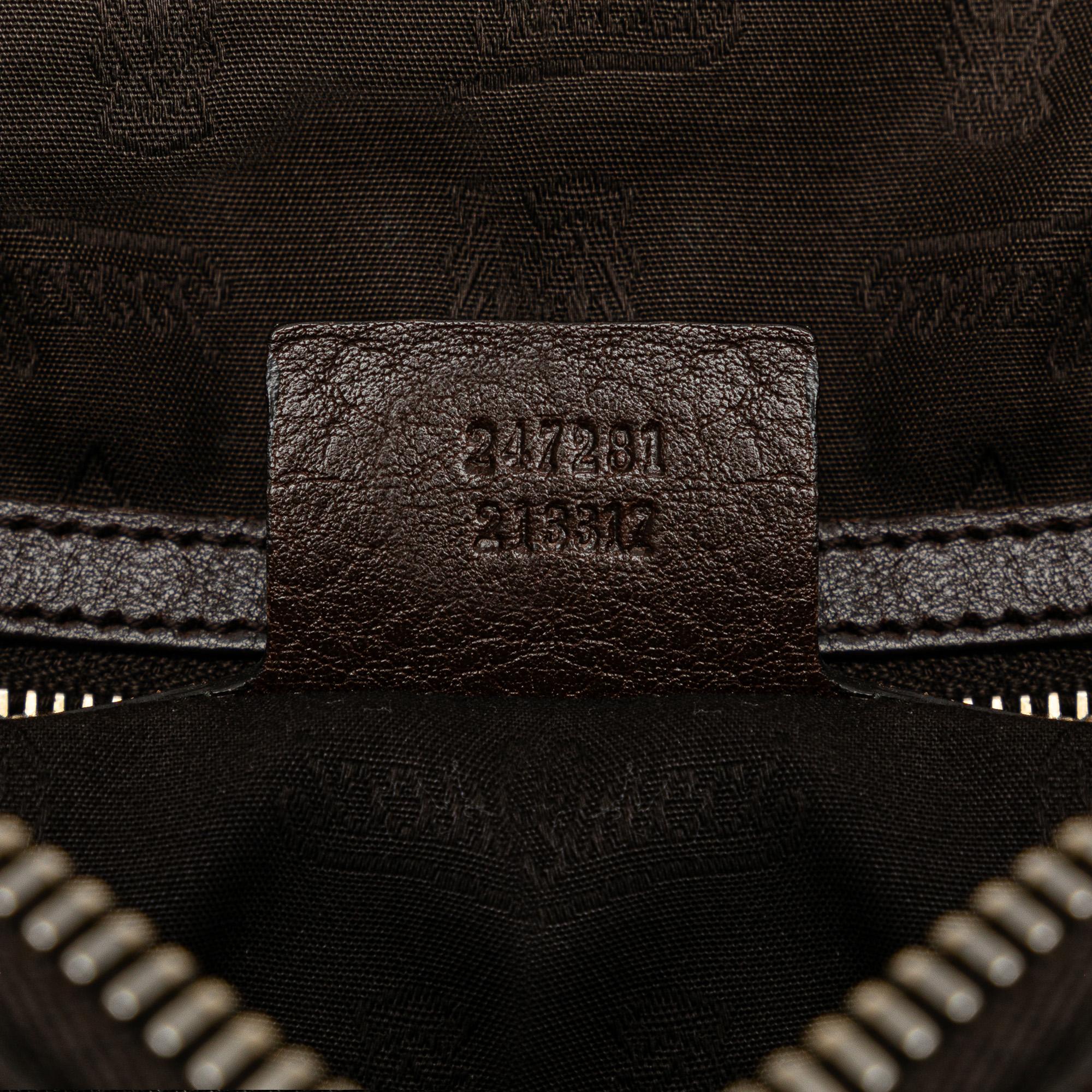 Gucci GG Canvas Charm Satchel (SHG-M7VWtv)