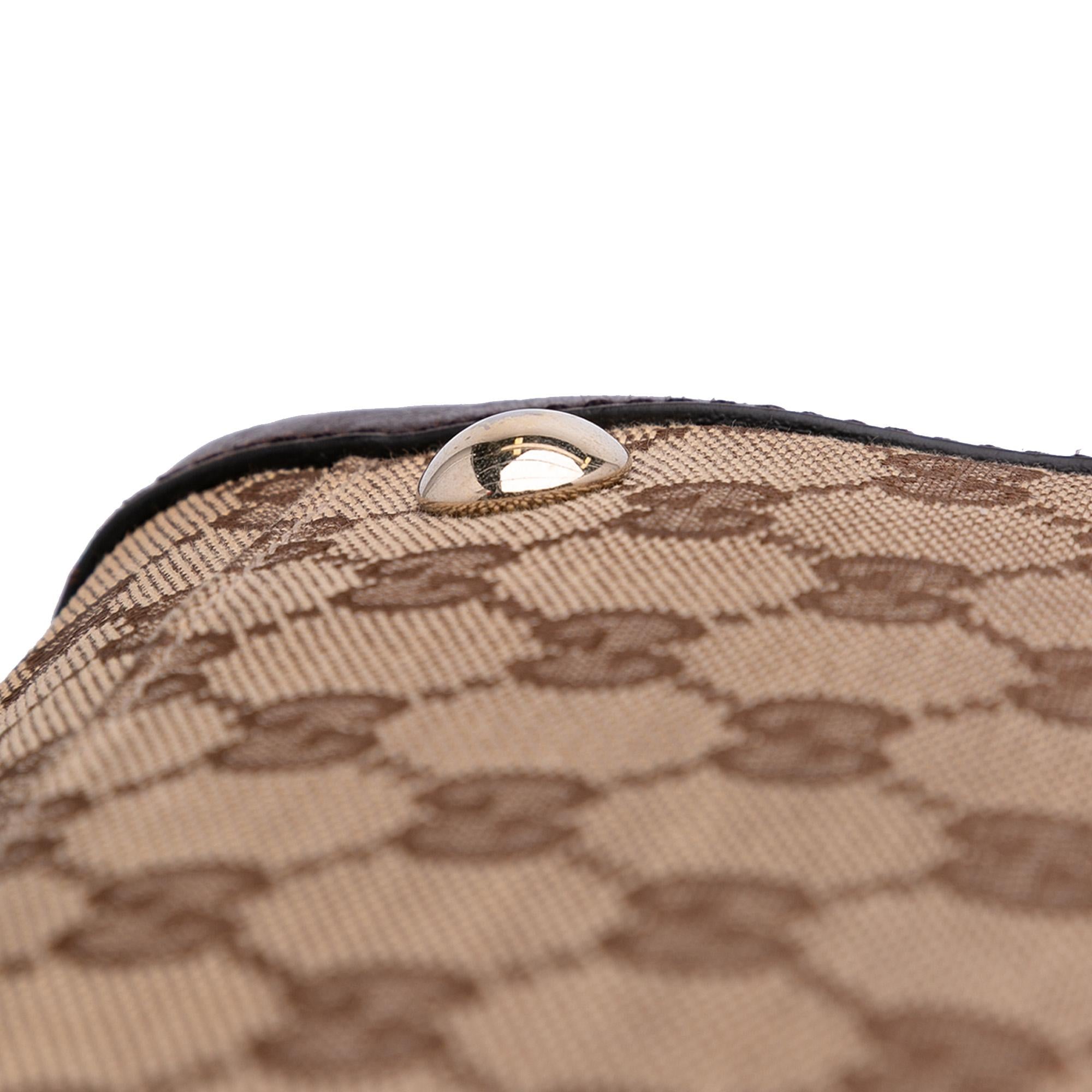 Gucci GG Canvas Charm Satchel