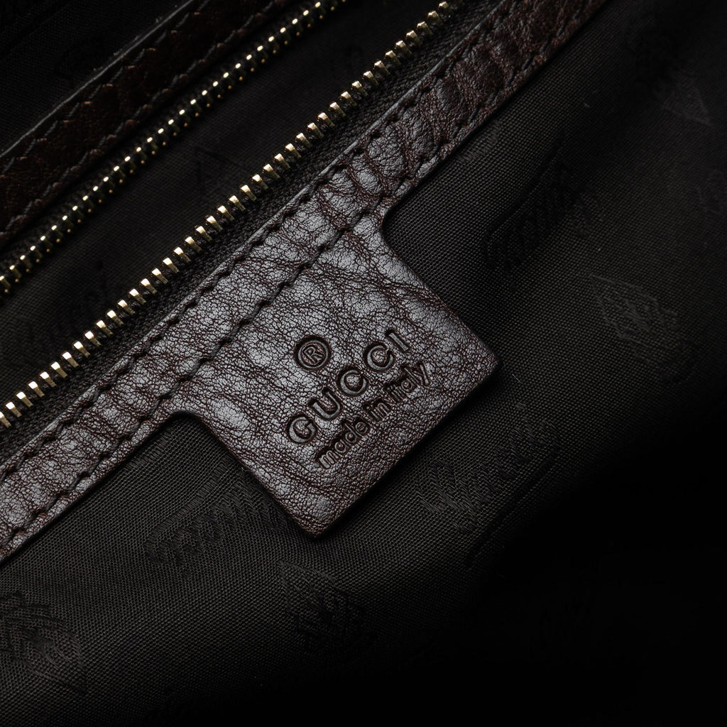 Gucci GG Canvas Charm Satchel