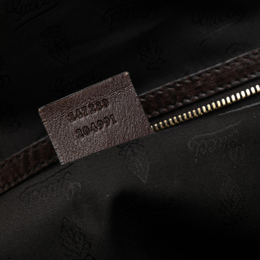 Gucci GG Canvas Charm Satchel