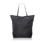 Gucci GG Canvas Charm Tote Bag (SHG-30733)