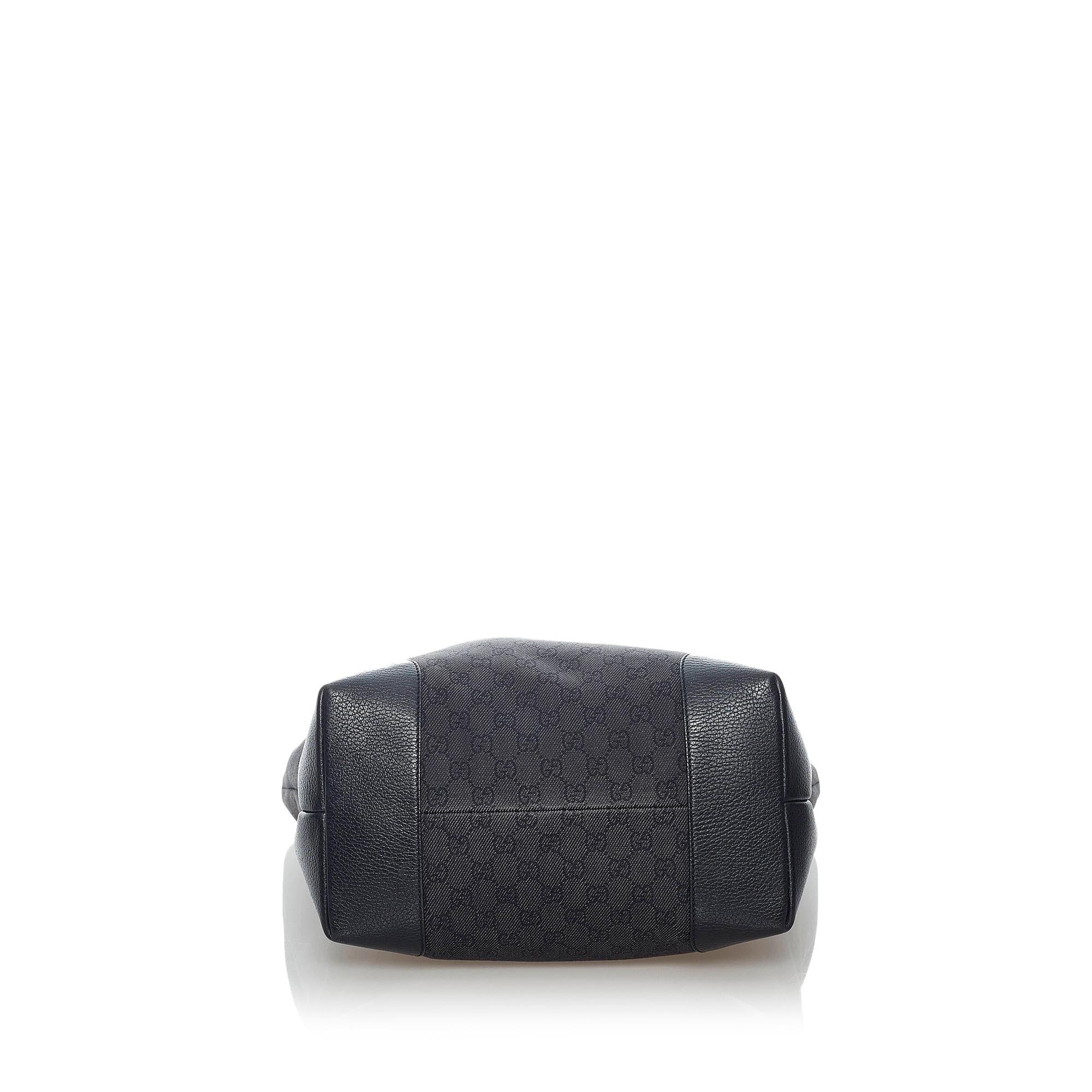 Gucci GG Canvas Charm Tote Bag (SHG-30733)
