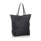 Gucci GG Canvas Charm Tote Bag (SHG-30733)