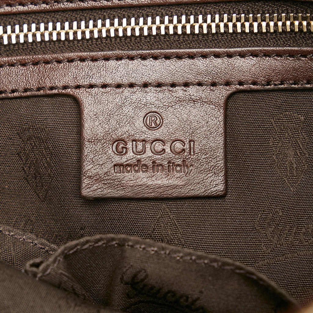 Gucci GG Canvas Charm Tote Bag (SHG-cHdxim)