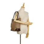 Gucci GG Canvas Charm Tote Bag (SHG-cHdxim)