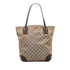 Gucci GG Canvas Charm Tote (SHG-n6X4id)