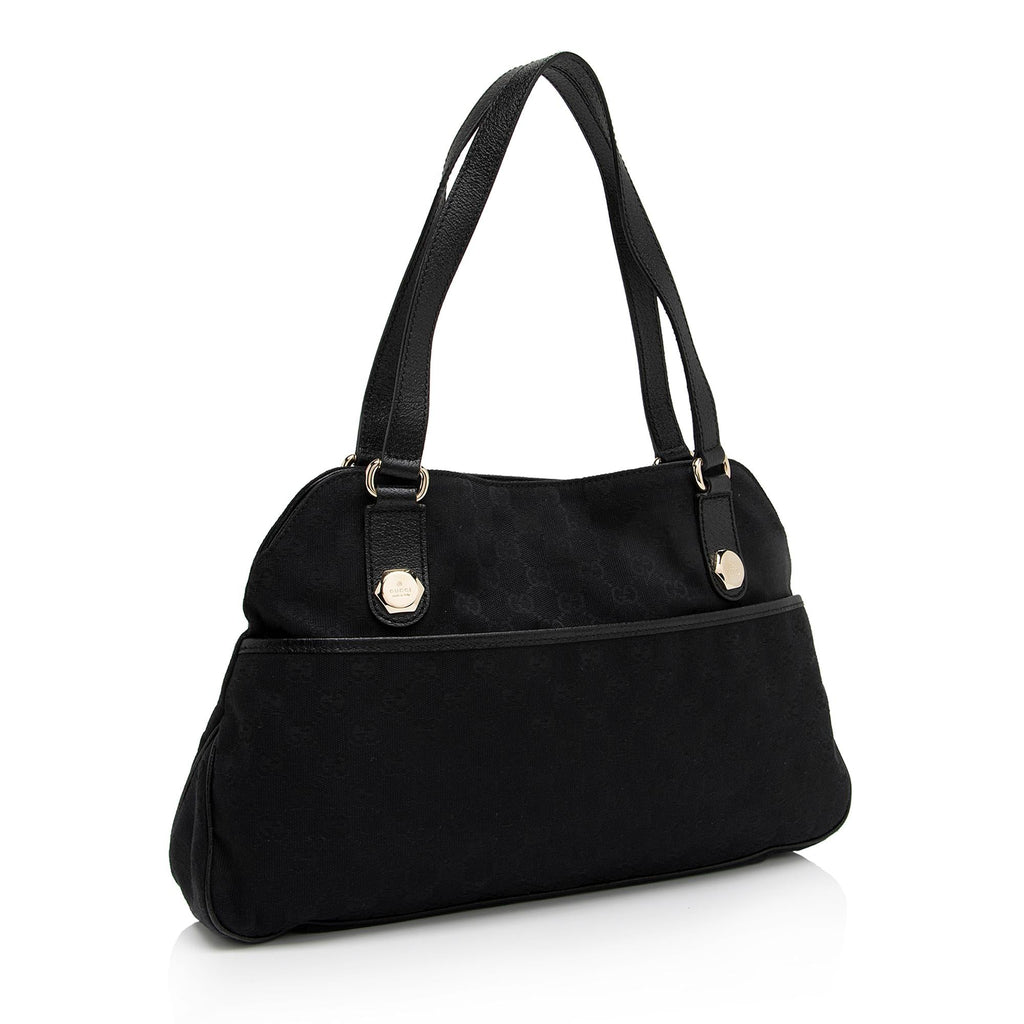 Gucci GG Canvas Charmy Medium Tote (SHF-xbv73f)