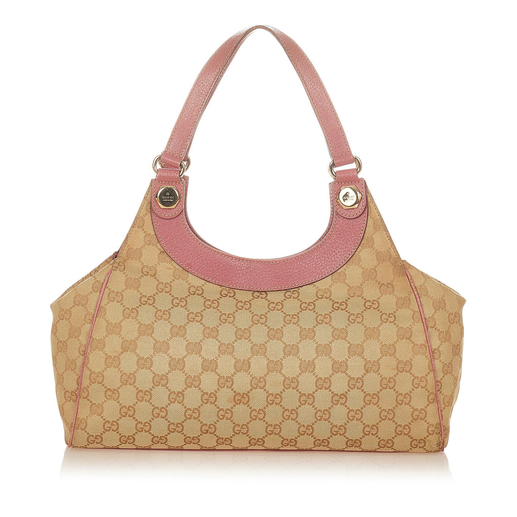 Gucci GG Canvas Charmy Shoulder Bag (SHG-25945)