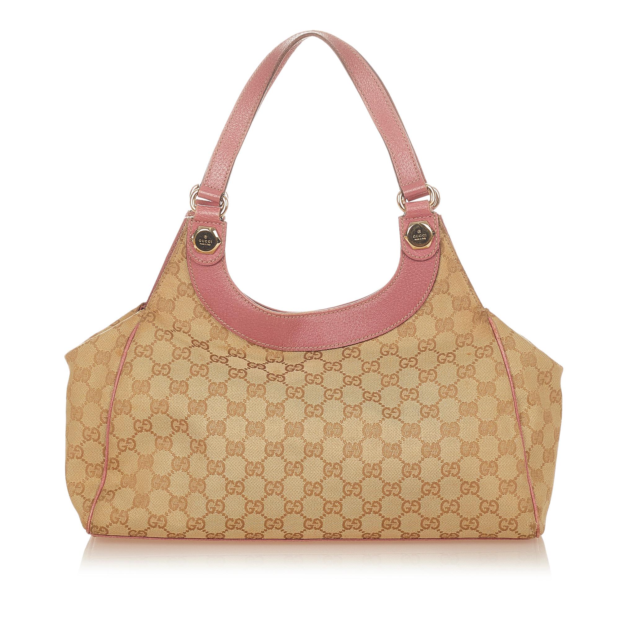 Gucci GG Canvas Charmy Shoulder Bag (SHG-25945)