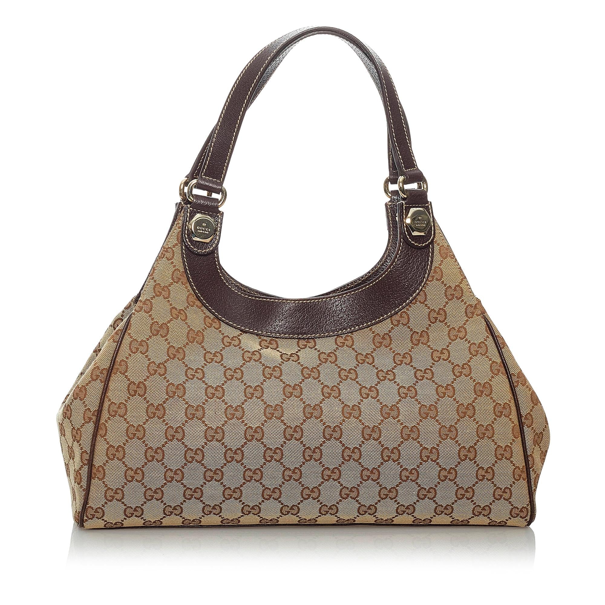 Gucci GG Canvas Charmy Shoulder Bag (SHG-29429)