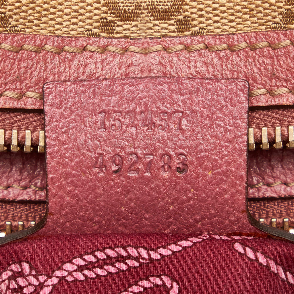 Gucci GG Canvas Charmy Shoulder Bag (SHG-29552)
