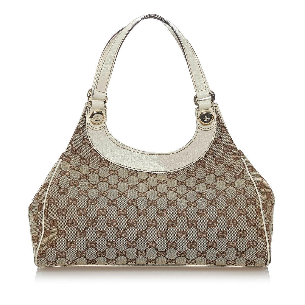 Gucci GG Canvas Charmy Shoulder Bag (SHG-30421)