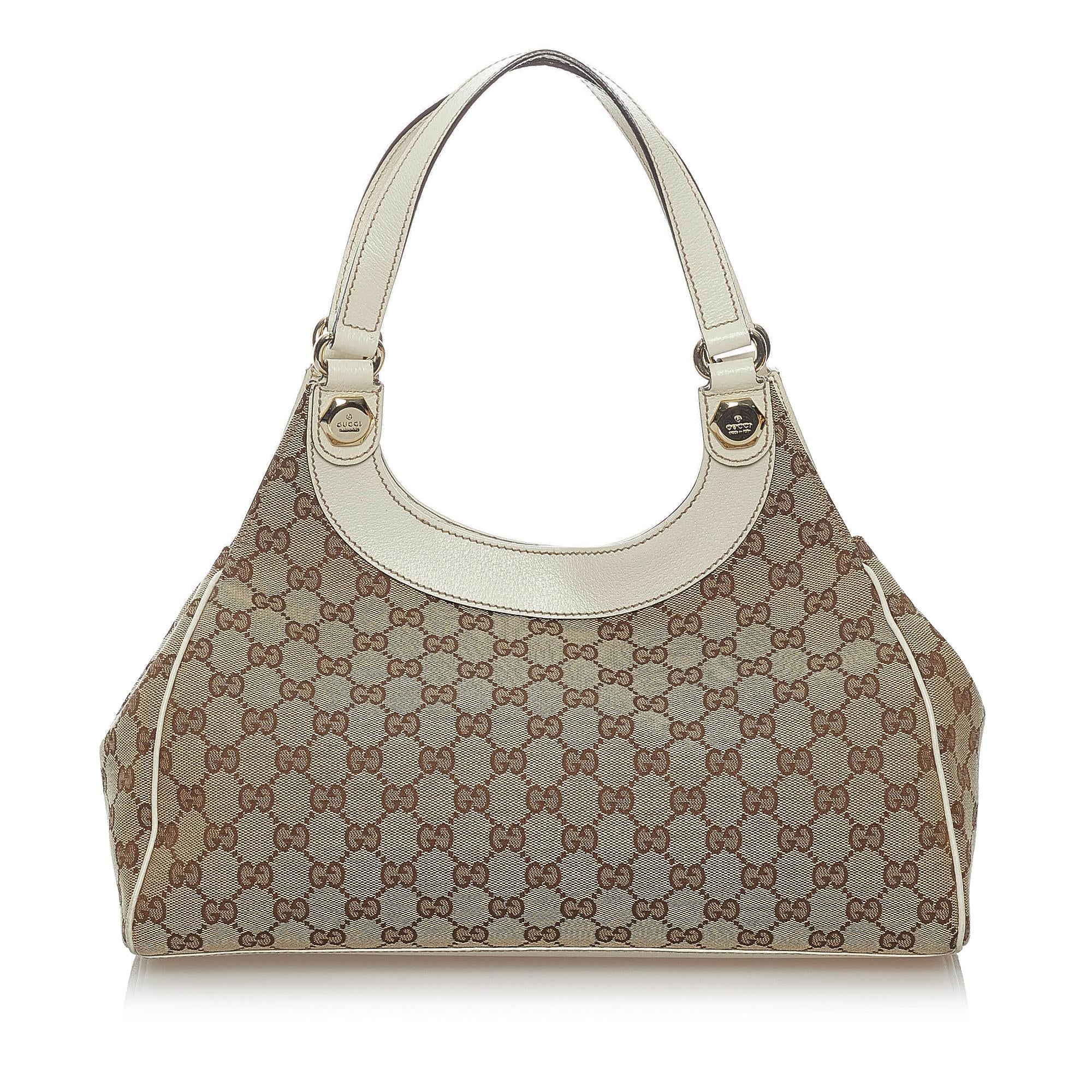Gucci GG Canvas Charmy Shoulder Bag (SHG-30421)