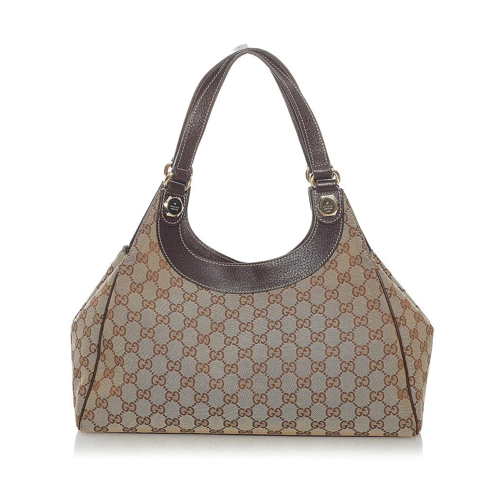 Gucci GG Canvas Charmy Shoulder Bag (SHG-30434)
