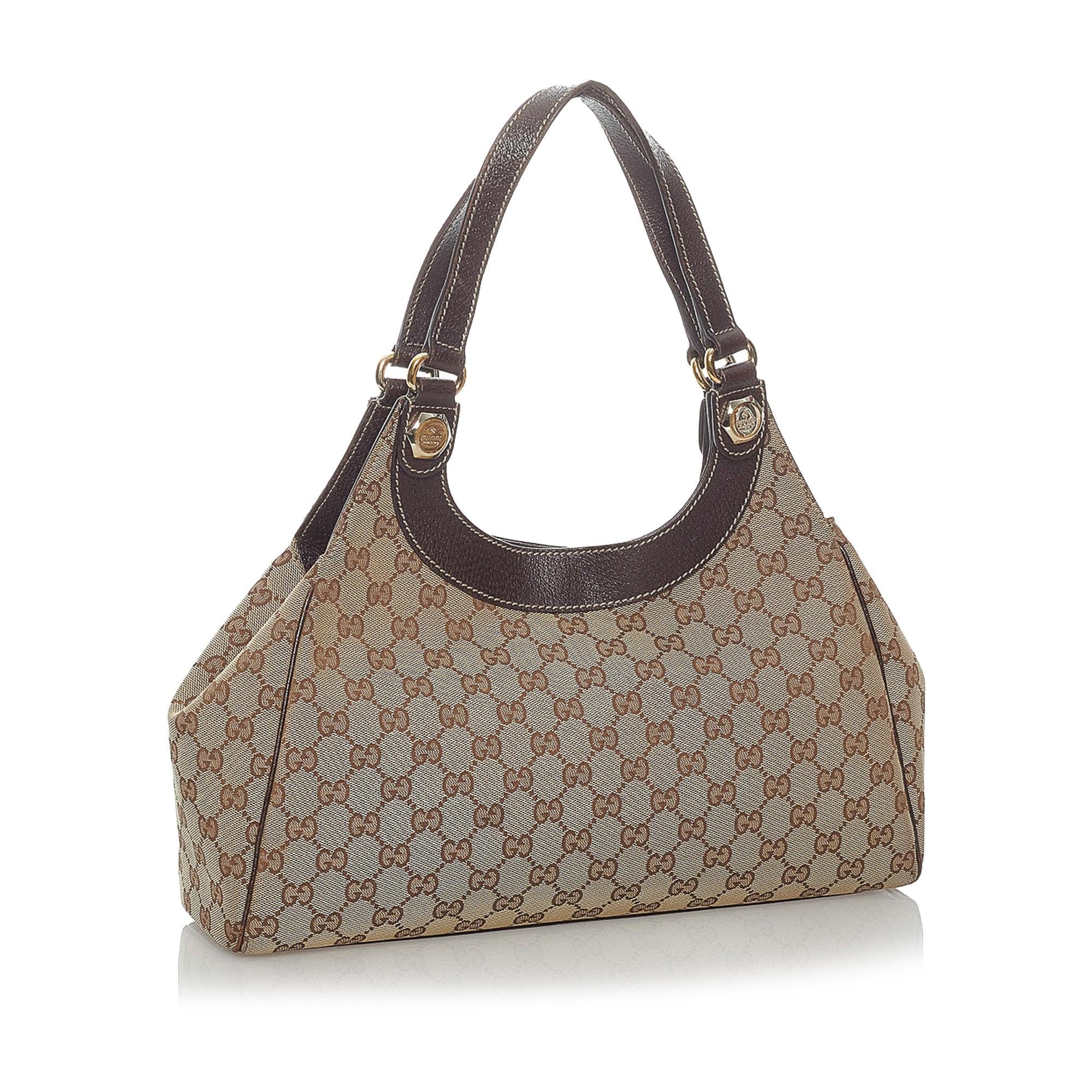 Gucci GG Canvas Charmy Shoulder Bag (SHG-30434)