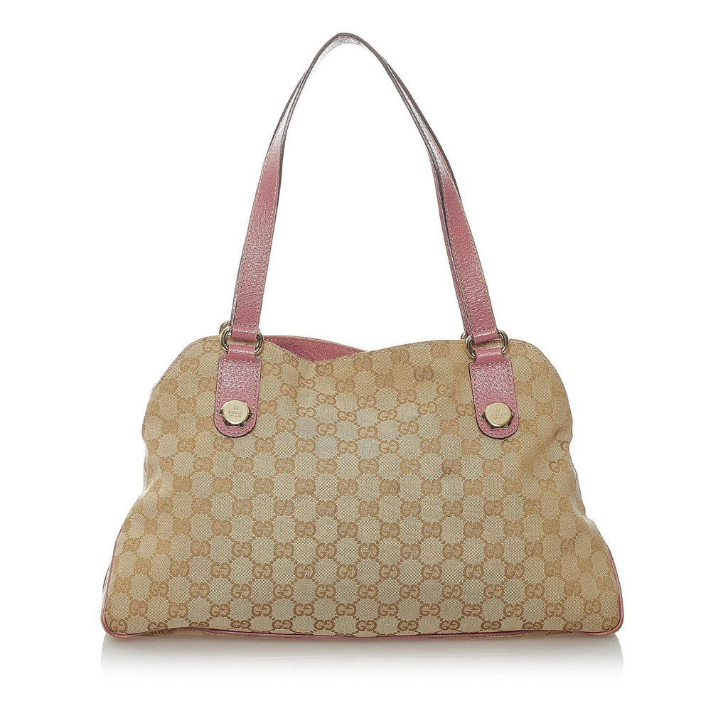 Gucci GG Canvas Charmy Shoulder Bag (SHG-30809)
