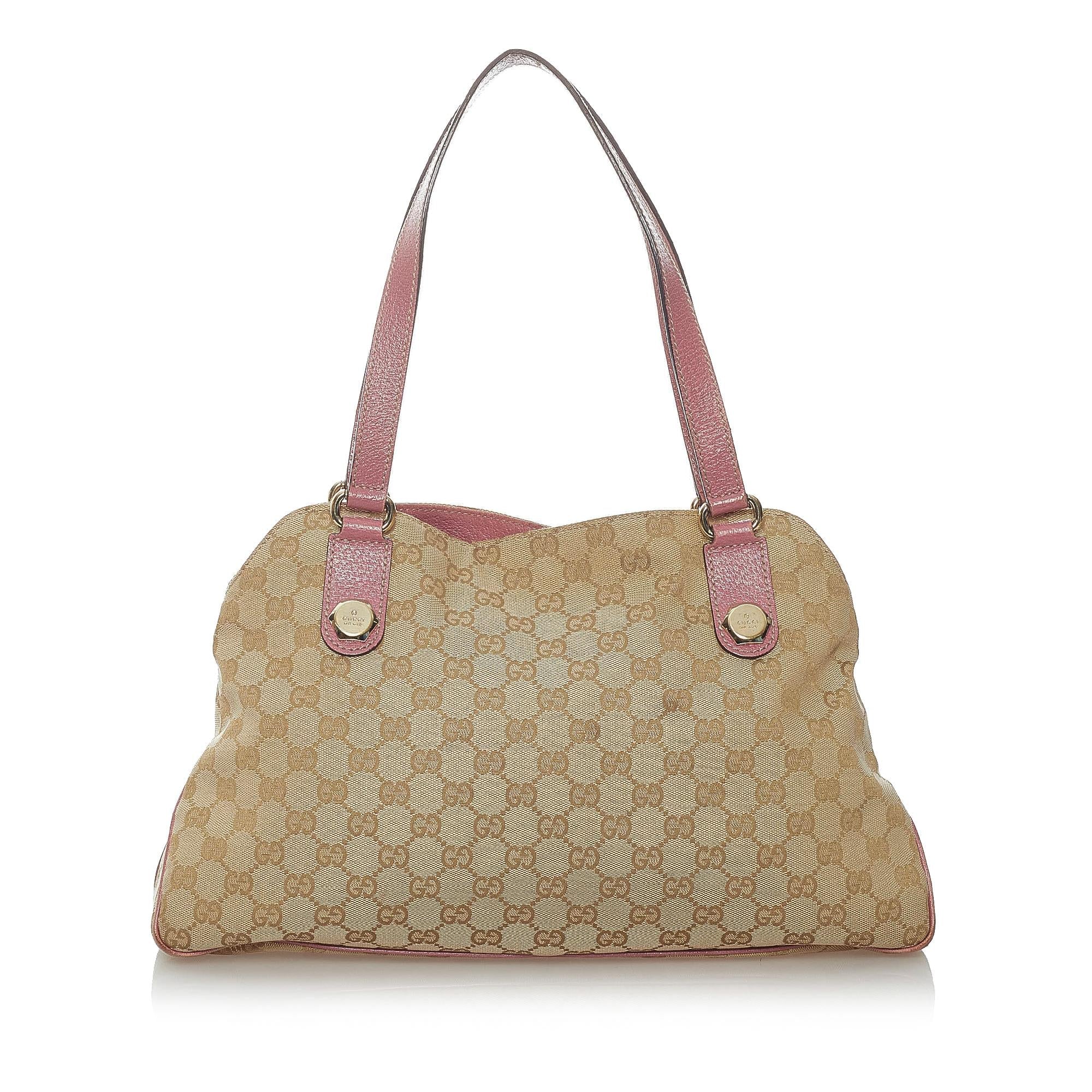 Gucci GG Canvas Charmy Shoulder Bag (SHG-30809)