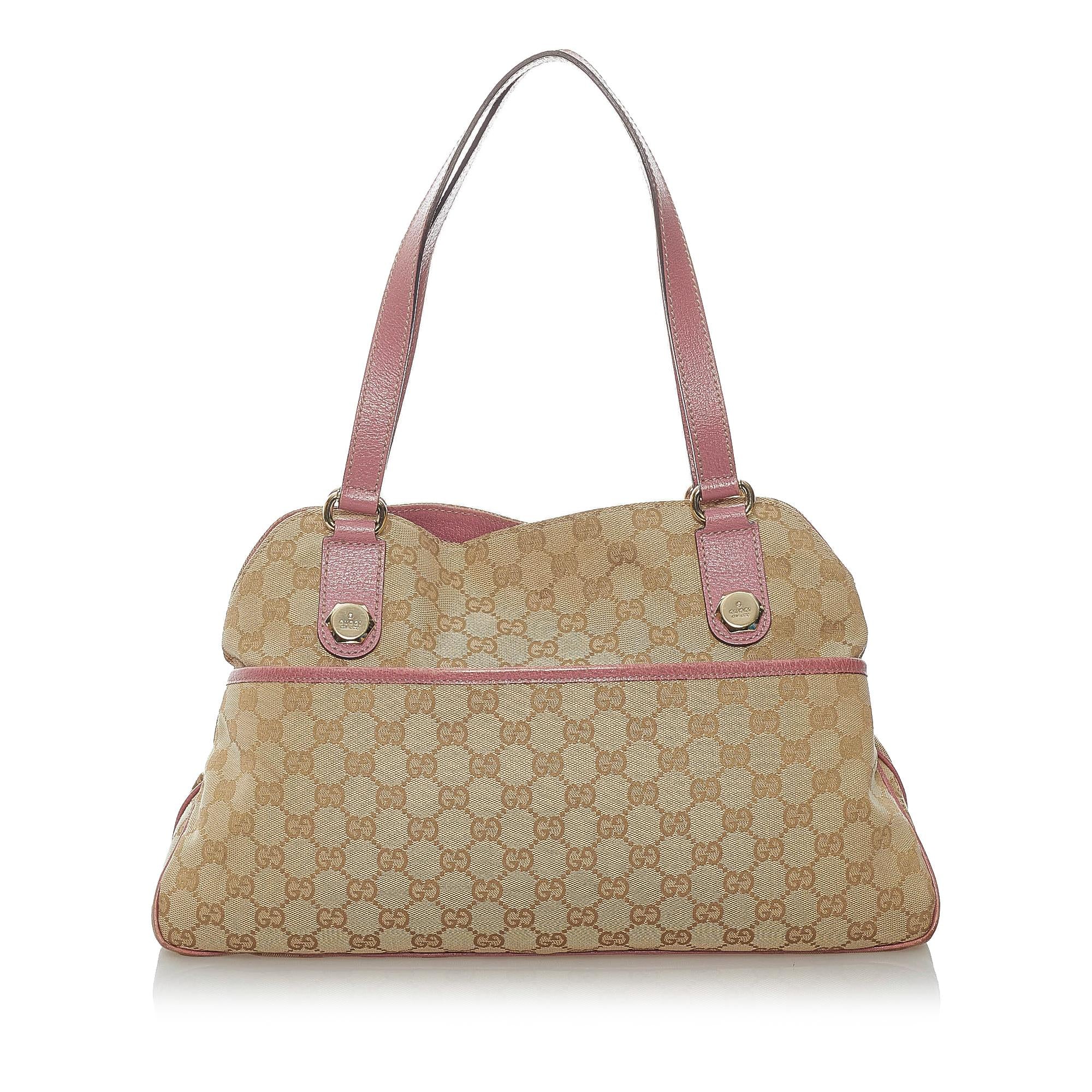 Gucci GG Canvas Charmy Shoulder Bag (SHG-30809)