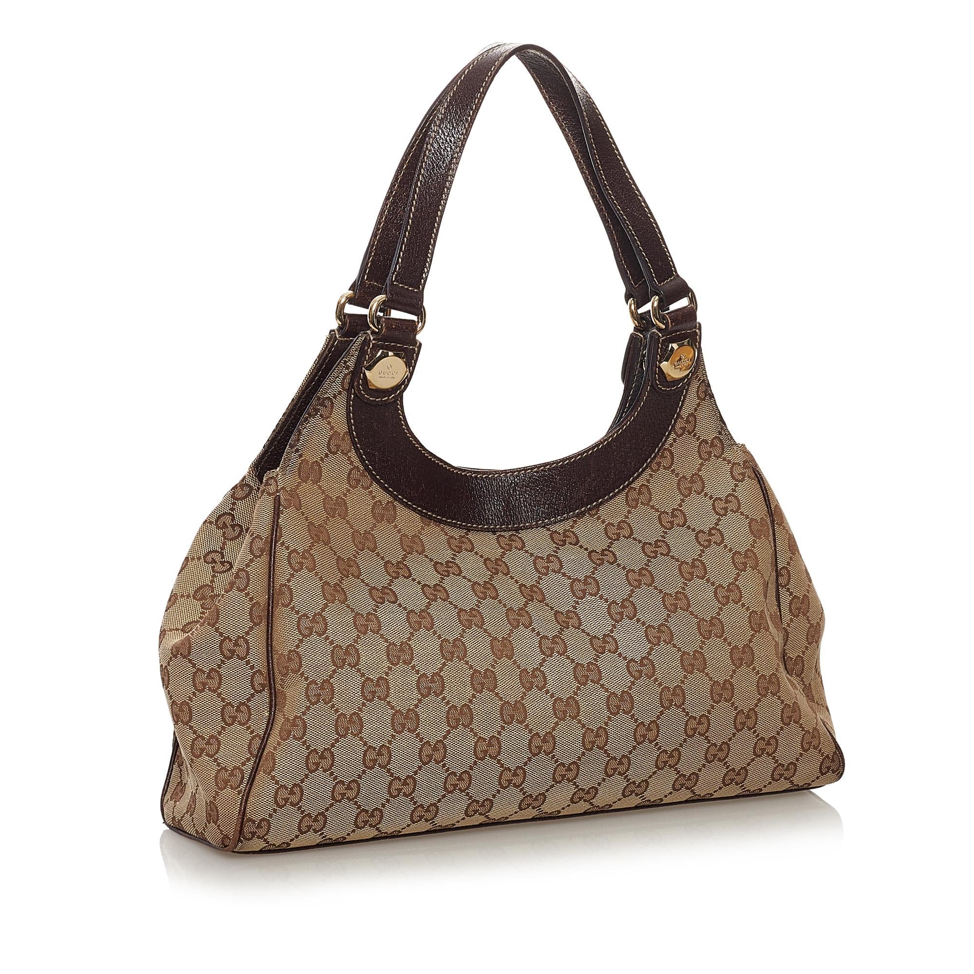 Gucci GG Canvas Charmy Shoulder Bag (SHG-32957)