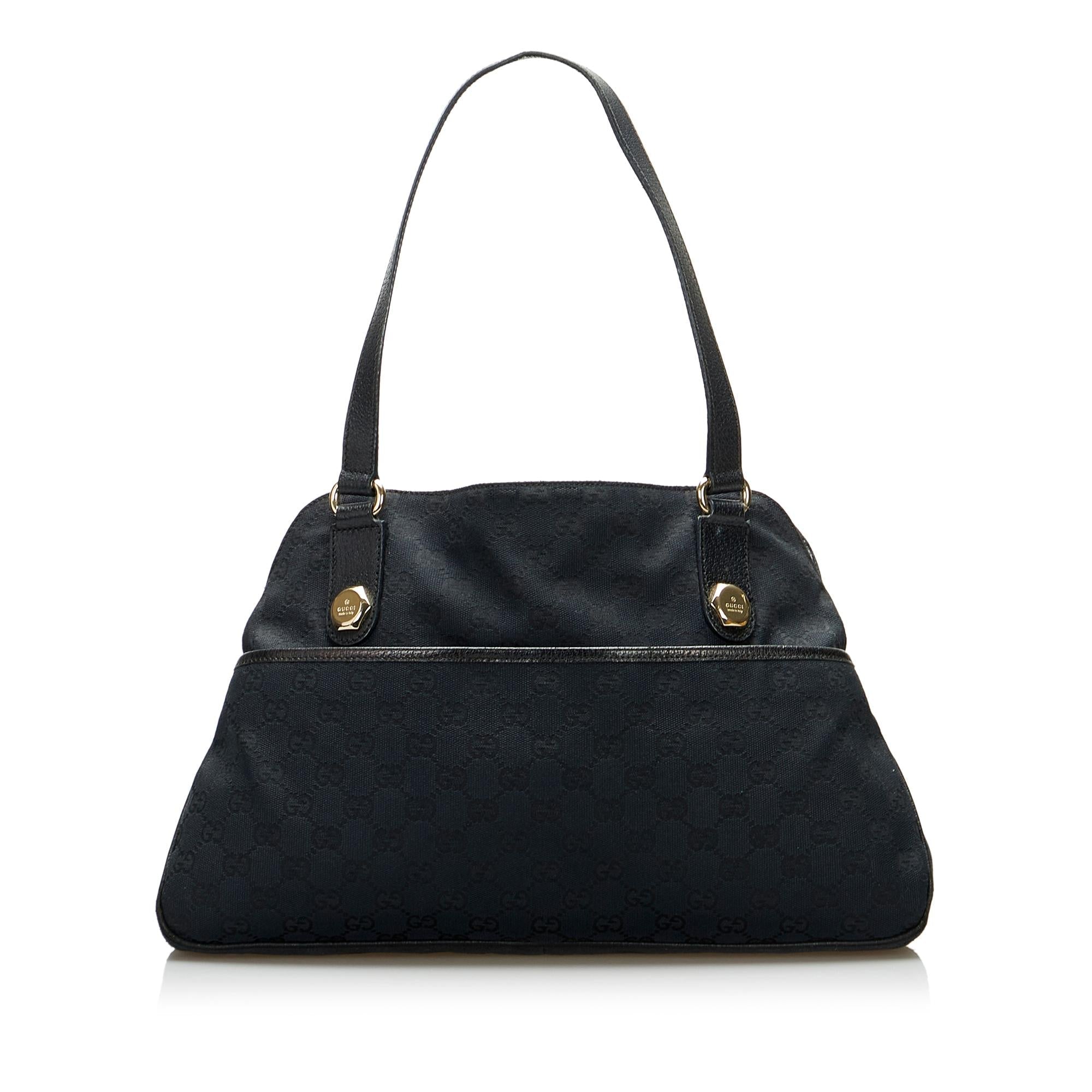 Gucci GG Canvas Charmy Shoulder Bag (SHG-PA43Gi)
