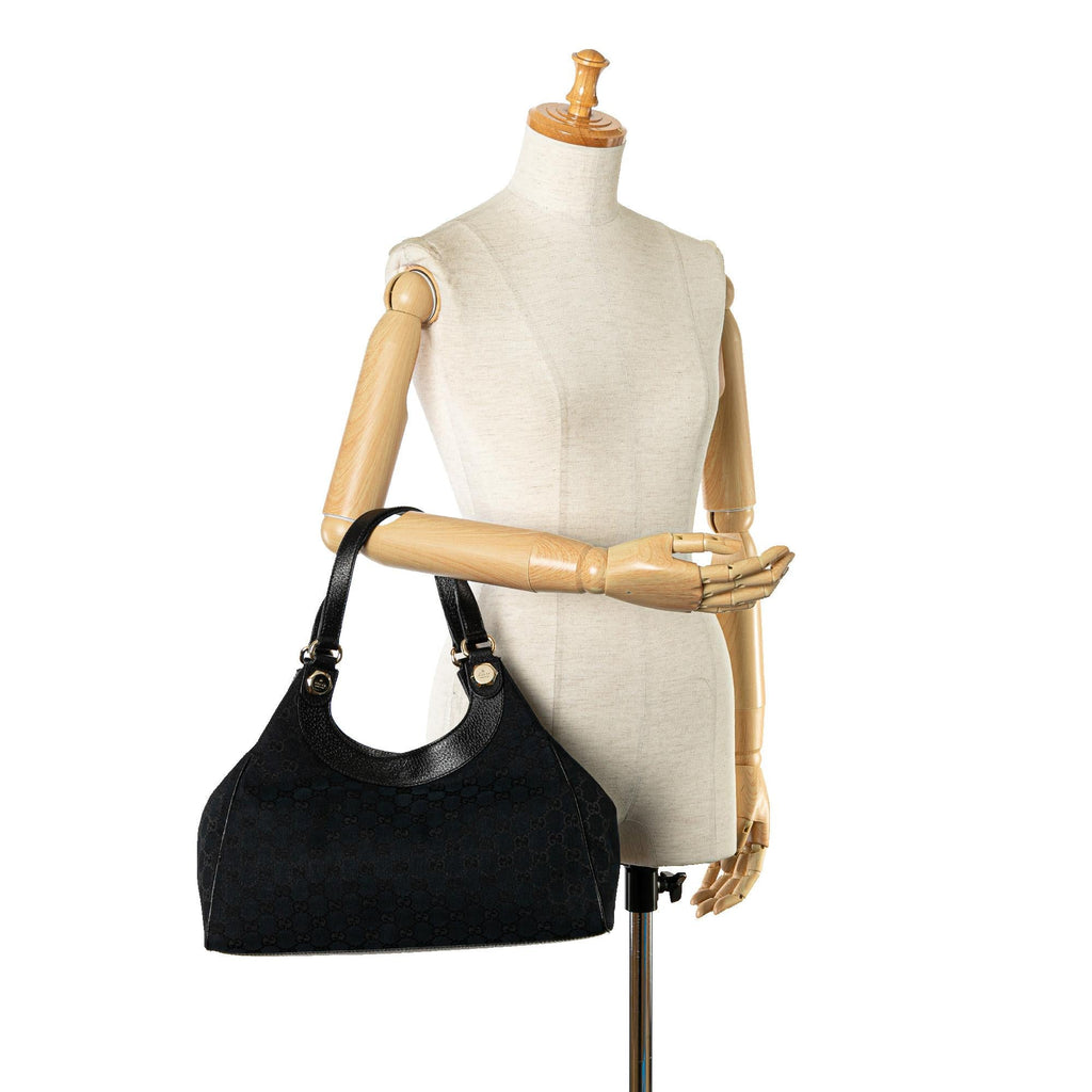 Gucci GG Canvas Charmy Shoulder Bag (SHG-6OZToD)