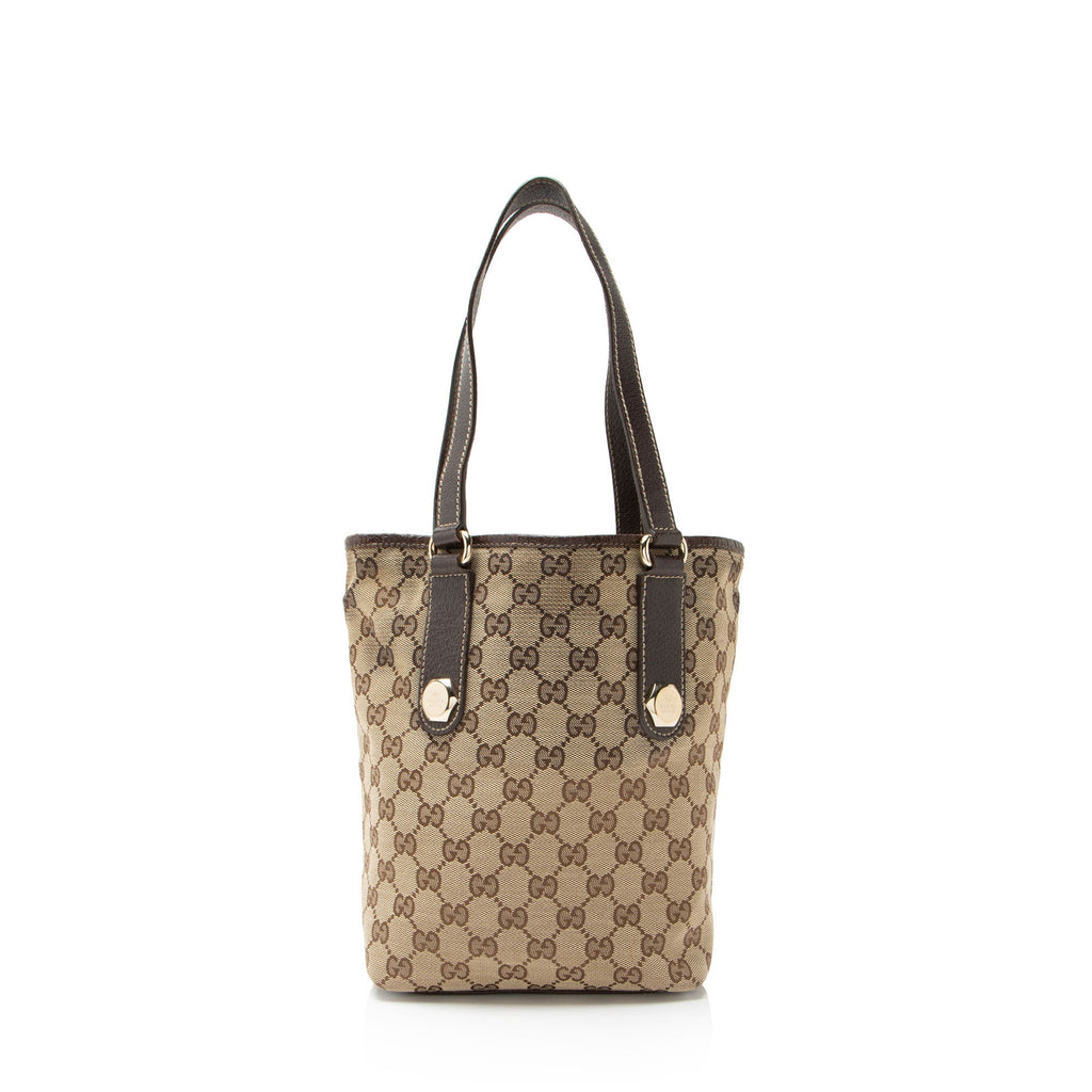 Gucci GG Canvas Charmy Small Tote
